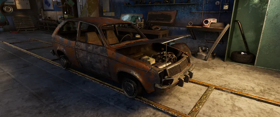 Abandoned Factory & Garage — Environment Design (13)