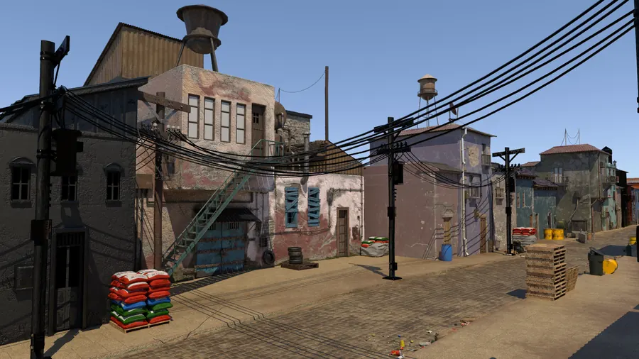 Old Town Streets — Environment Design (1)