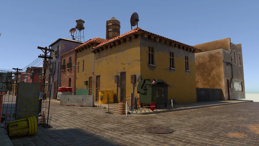 Old Town Streets — Environment Design (7)